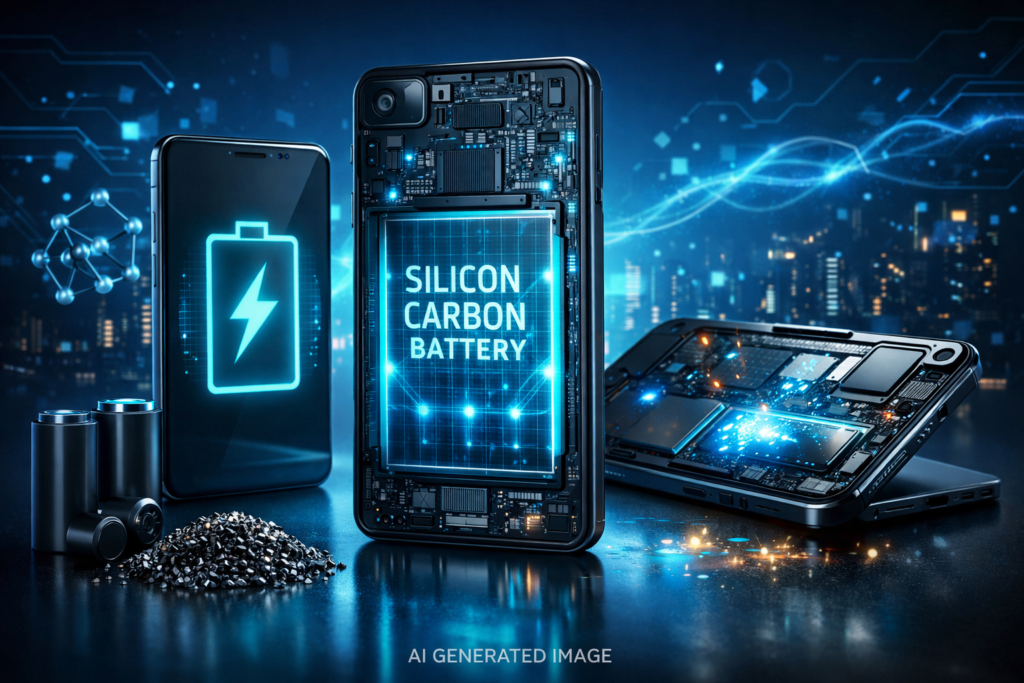 Smartphones With Silicon-Carbon Batteries Are Here