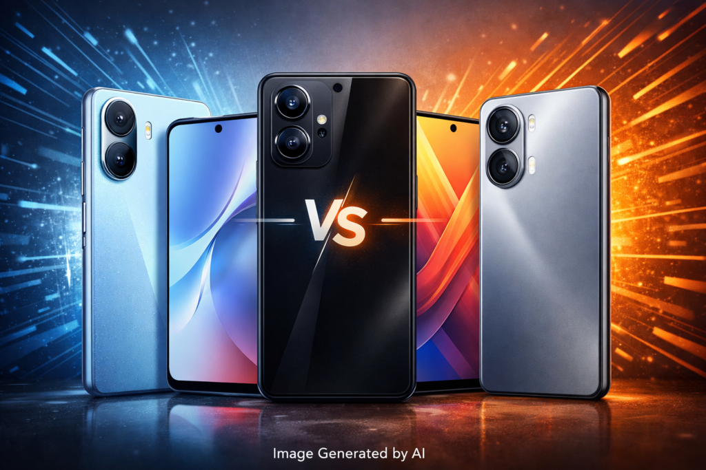 Samsung Galaxy F70e 5G vs Redmi 15C 5G vs Poco C85 5G: Budget 5G Comparison Guide