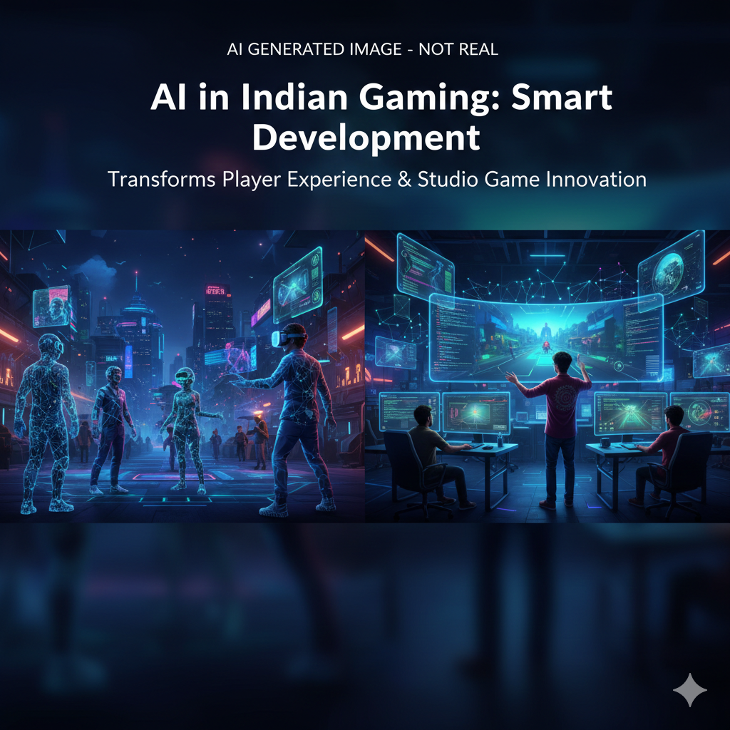 AI Integration in Gaming Transforms Player Experience as Indian Studios Explore Smart Game Development