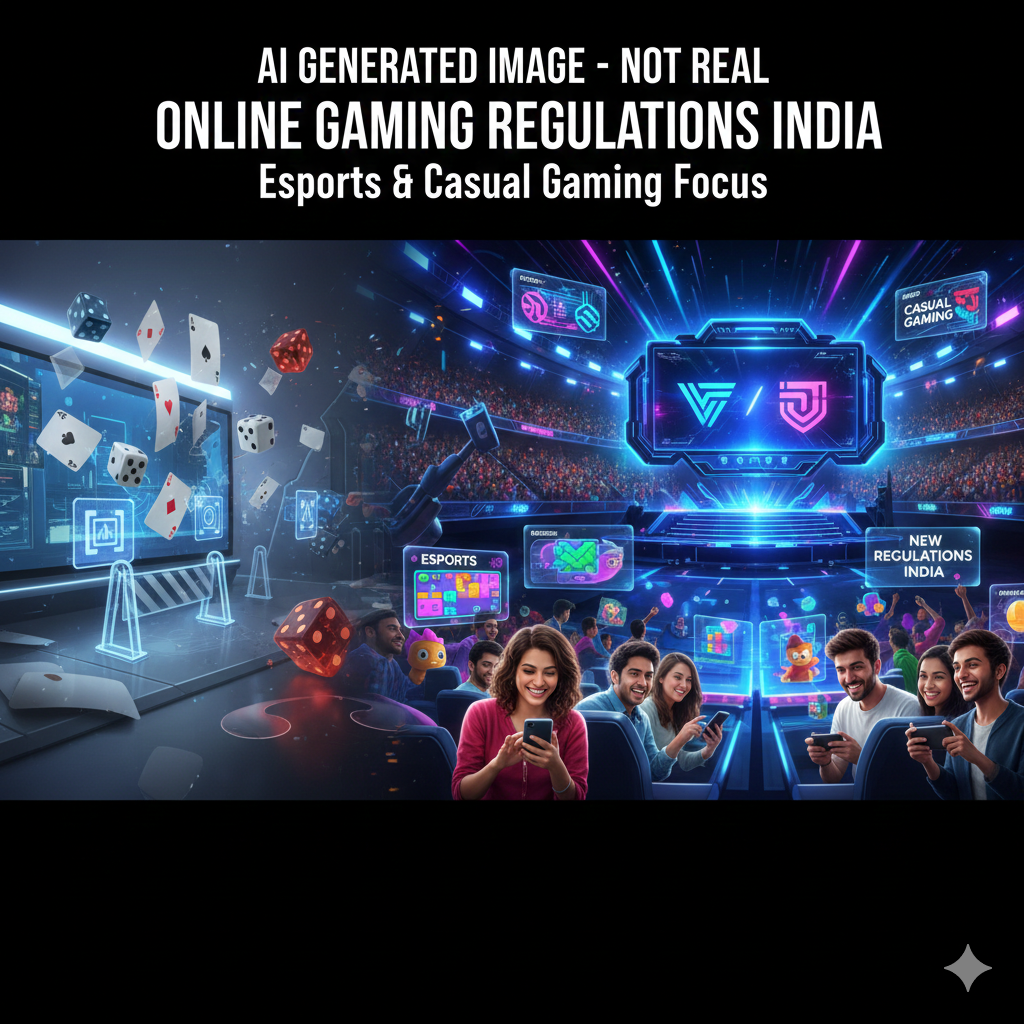 Online Gaming Regulations in India Reshape Industry as Focus Shifts Towards Esports and Casual Gaming