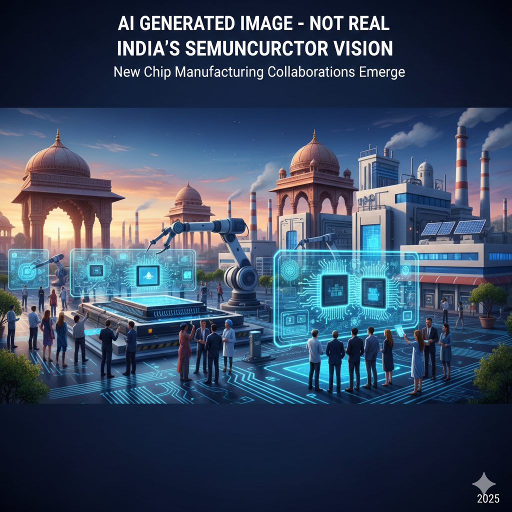 India’s Semiconductor Vision Moves Forward as New Chip Manufacturing Collaborations Emerge