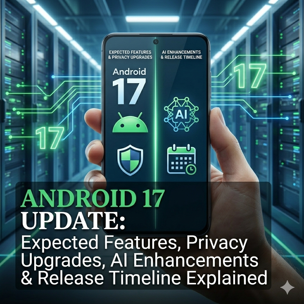 Android 17 Update: Expected Features, Privacy Upgrades, AI Enhancements & Release Timeline Explained
