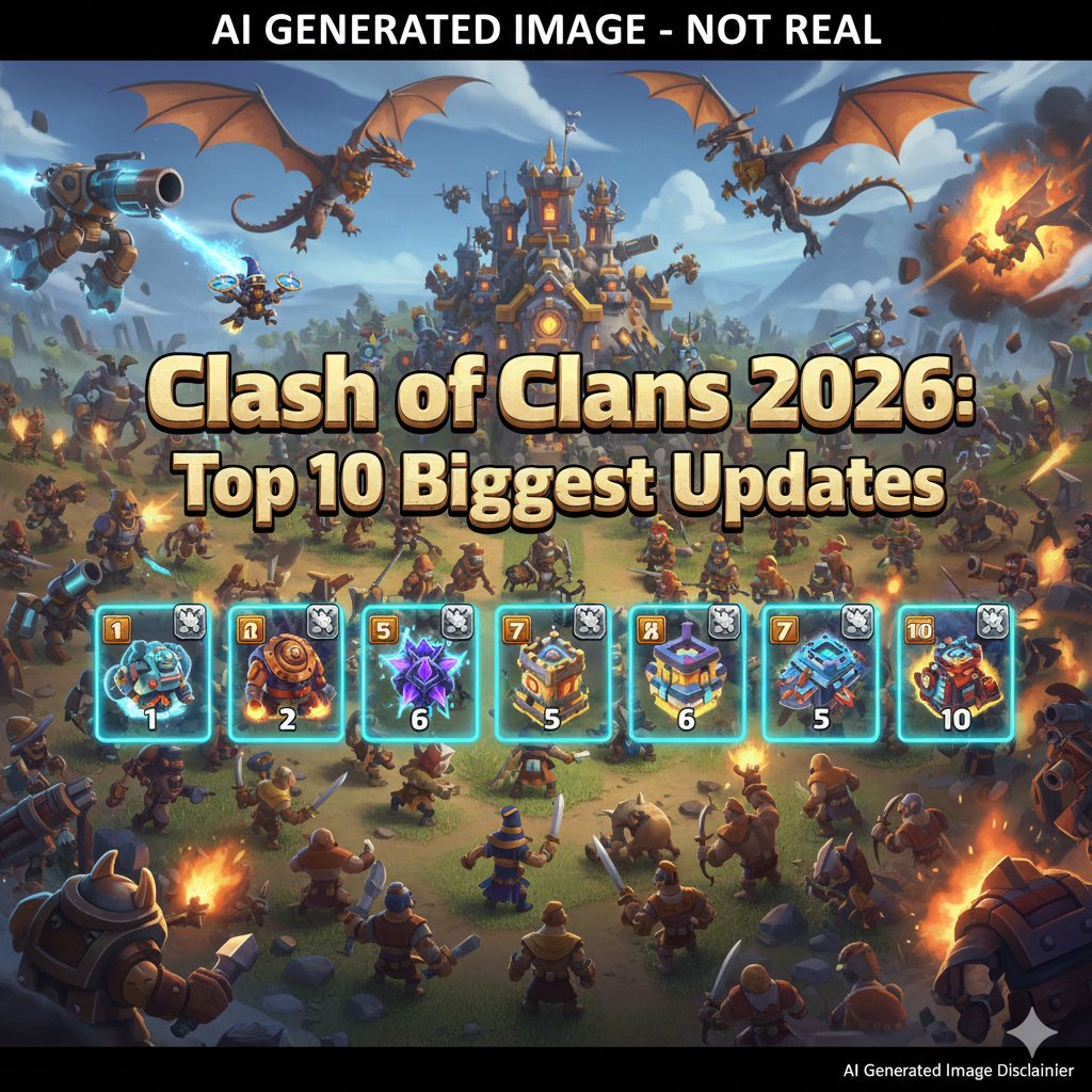 Clash of Clans 2026: Top 10 Biggest Updates