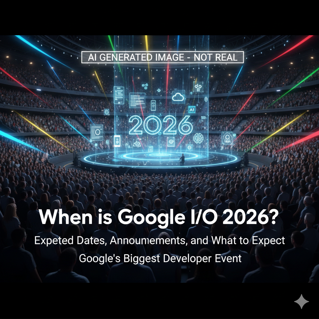 When is Google I/O 2026?