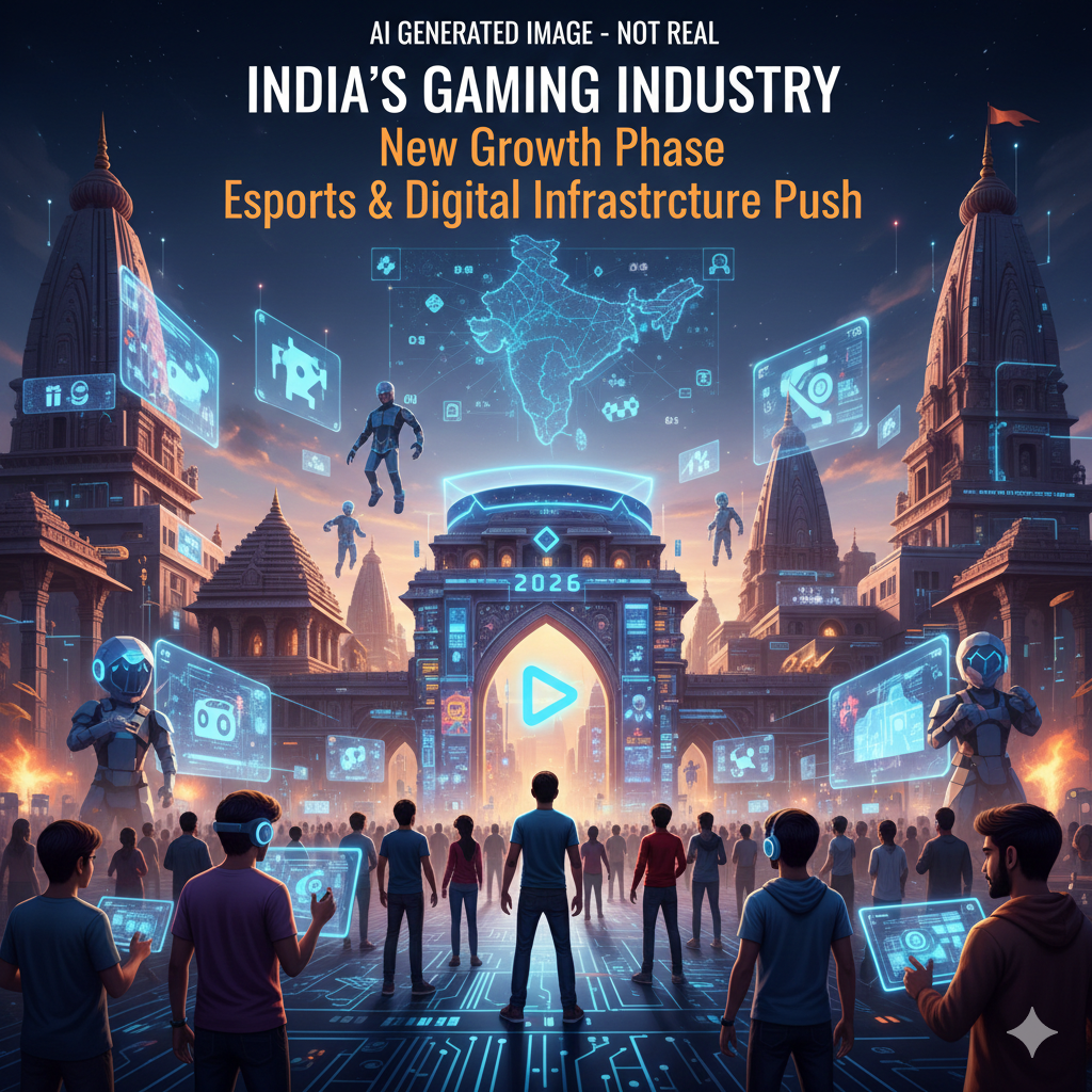India’s Gaming Industry Enters a New Growth Phase as Government Pushes Esports and Digital Infrastructure