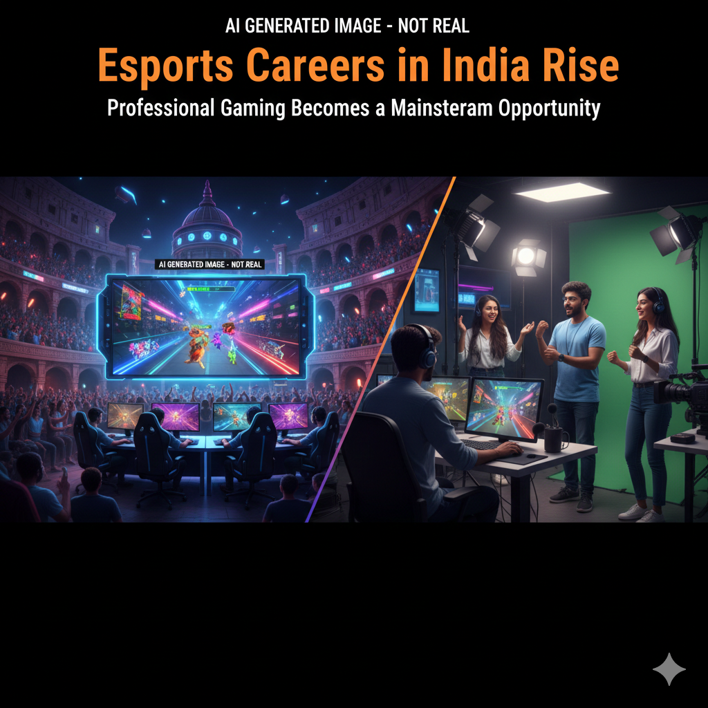 Esports Careers in India Rise as Professional Gaming Becomes a Mainstream Opportunity