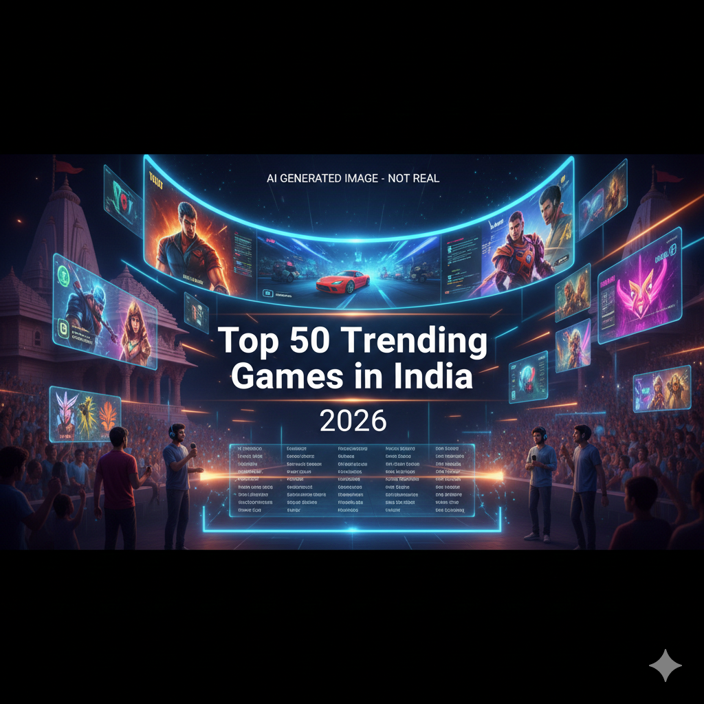Top 50 Trending Games in India 2026