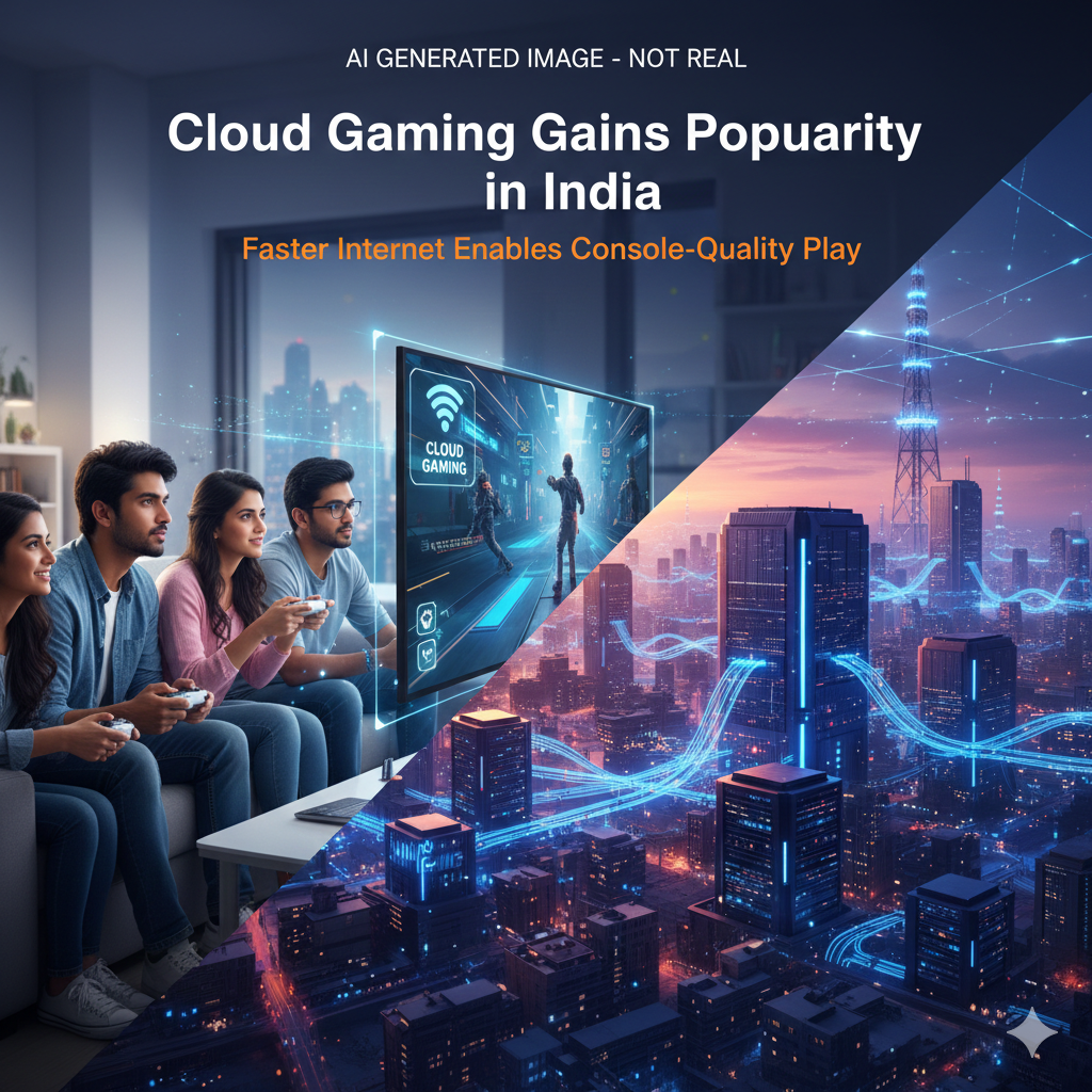 Cloud Gaming Gains Popularity in India as Faster Internet Enables Console-Like Experiences on Mobile Devices