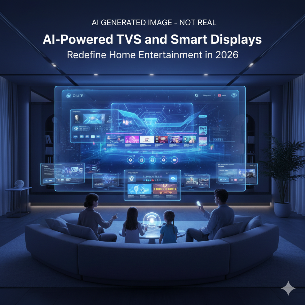 AI-Powered TVs and Smart Displays Set to Redefine Home Entertainment in 2026
