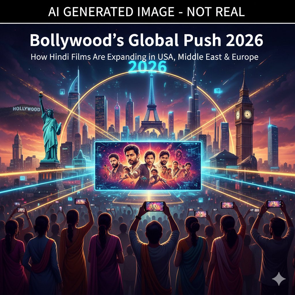 Bollywood’s Global Push 2026: How Hindi Films Are Expanding in USA, Middle East & Europe