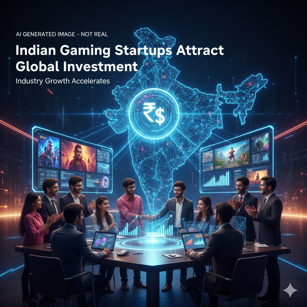 Indian Gaming Startups Attract Global Investment as Industry Growth Accelerates