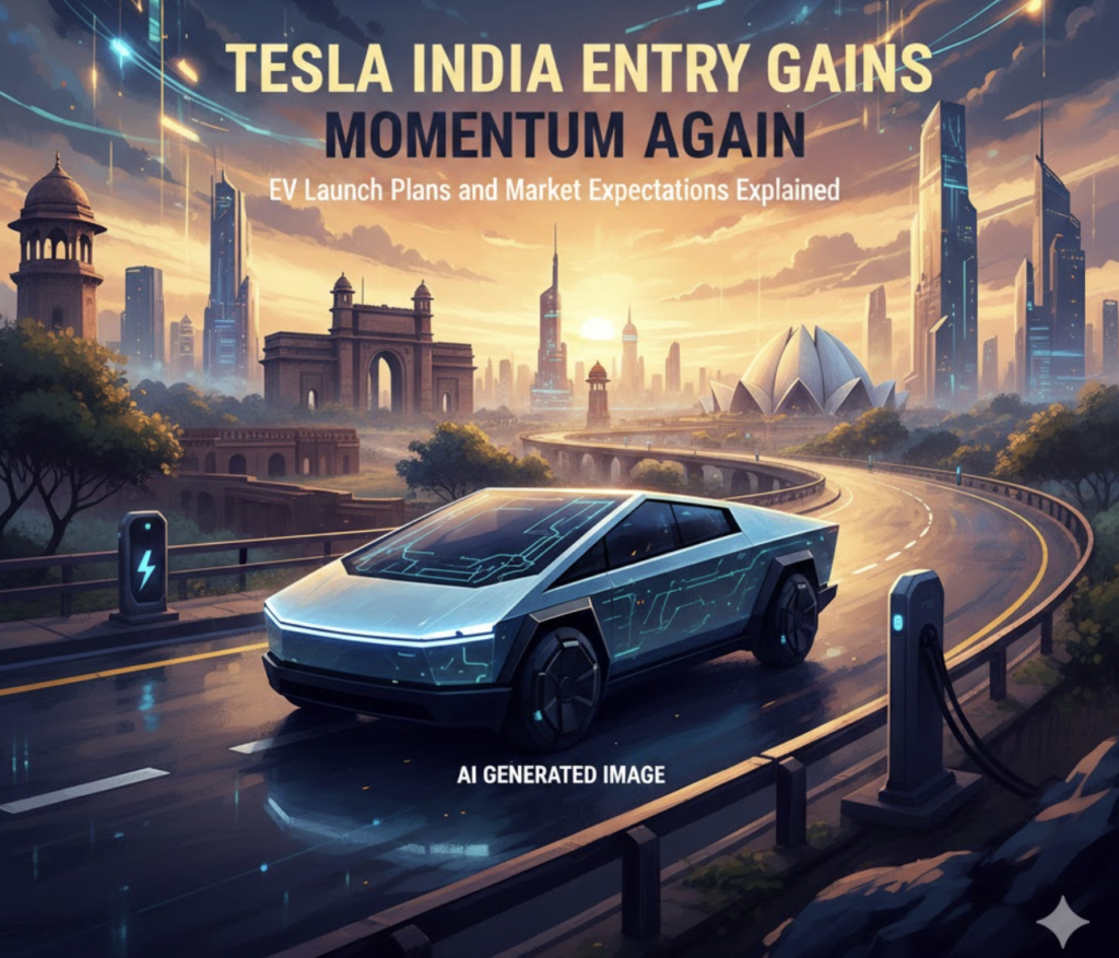 Tesla India Entry Gains Momentum Again: EV Launch Plans and Market Expectations Explained