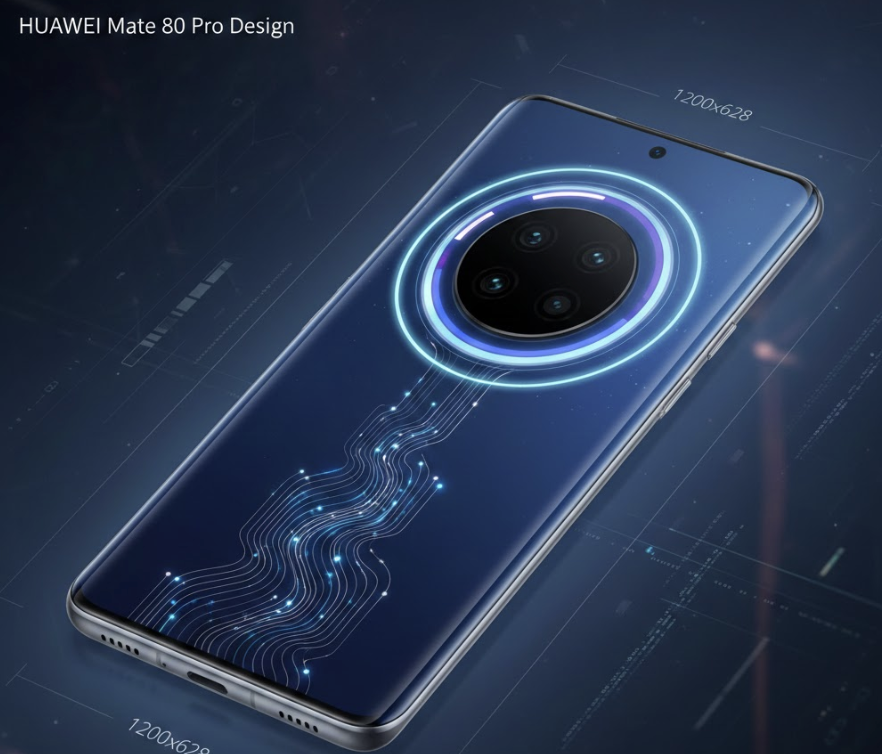 Huawei Mate 80 Pro Design Teased Ahead of Global Launch Event Later This Month