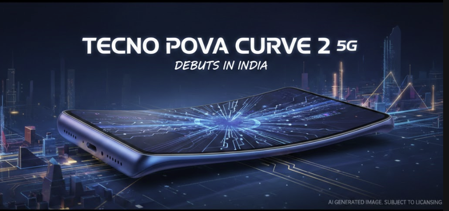 Tecno Pova Curve 2 5G Debuts in India With 144Hz AMOLED Display and Massive 8,000mAh Battery