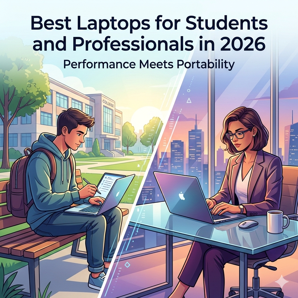 Best Laptops for Students and Professionals in 2026: Performance Meets Portability