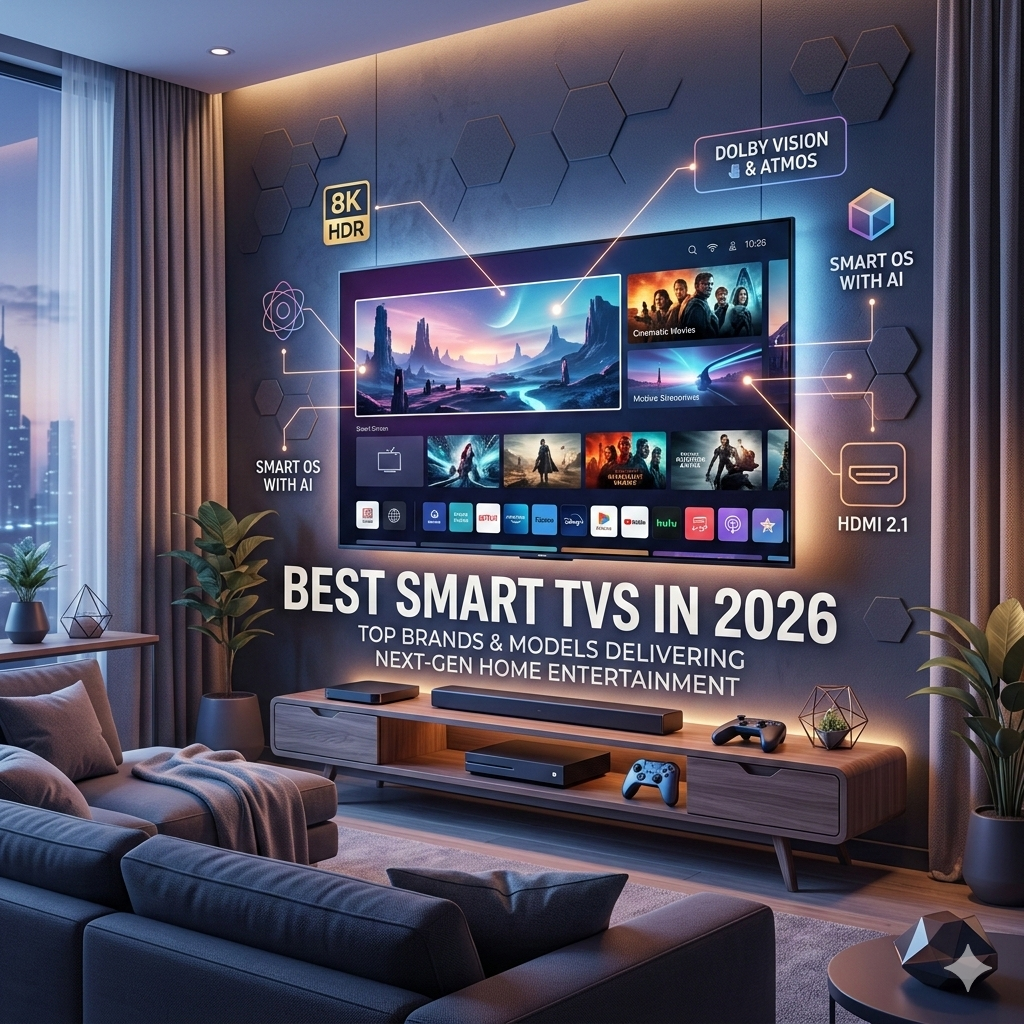 Best Smart TVs in 2026: Top Brands and Models Delivering Next-Gen Home Entertainment