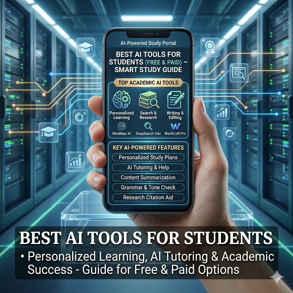 Best AI Tools for Students in 2026 (Free & Paid) – Smart Study Guide